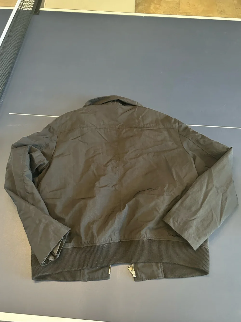 Banana Republic Black Bomber Jacket